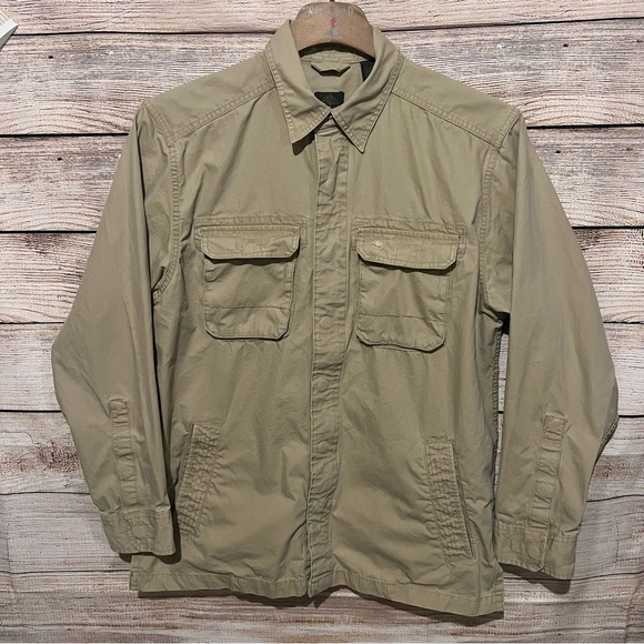 Timberland Other - TIMBERLAND cotton Utility barn jacket beige Medium